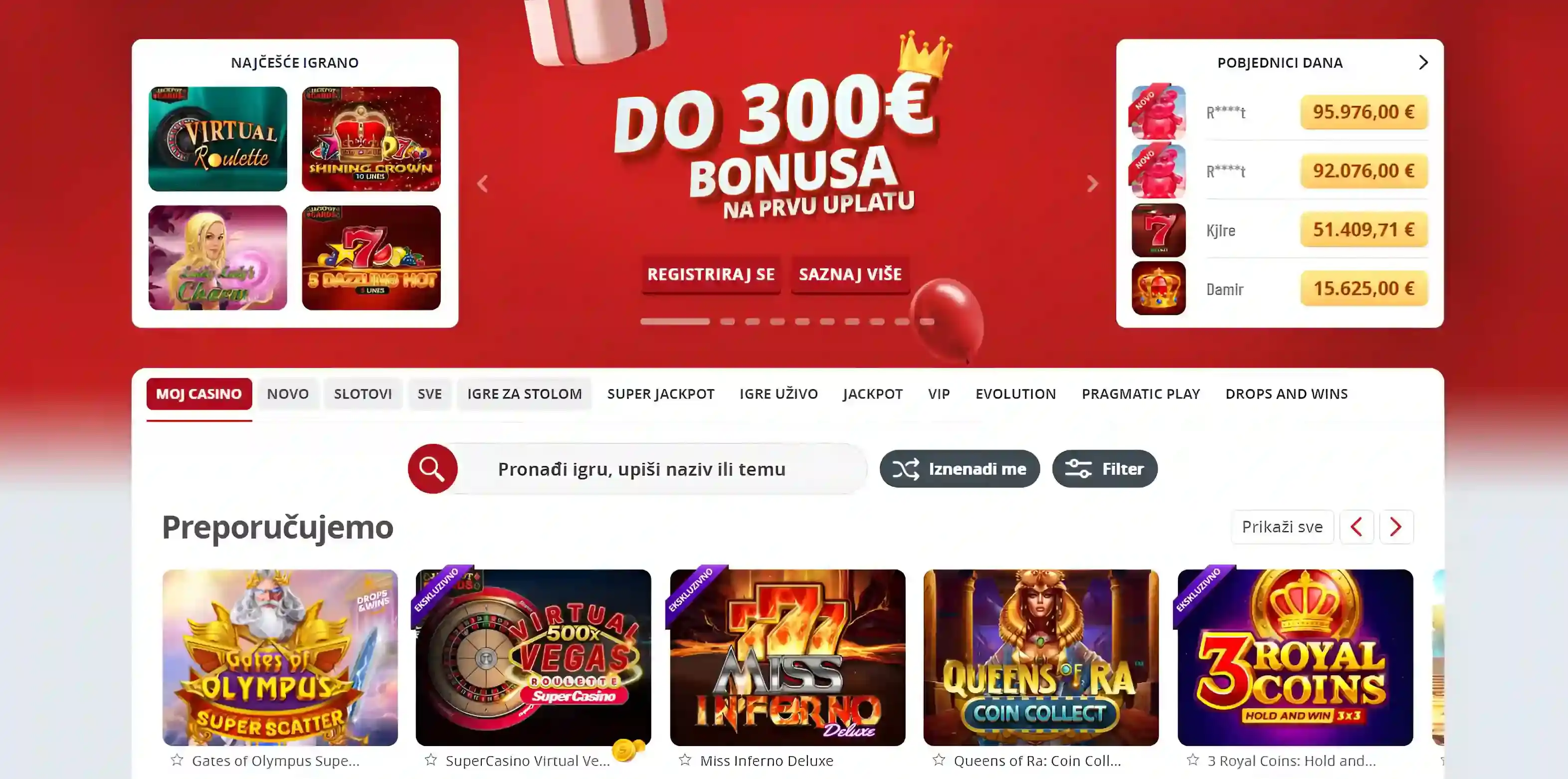 super sport – Kladionica i casino online
